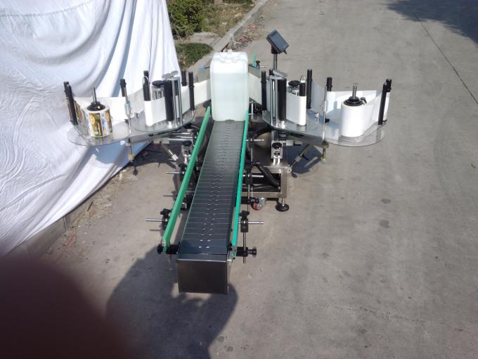 చిన్న పెన్సిలిన్ బాటిల్ లేబుల్ స్టిక్కర్ కోసం అనుకూలీకరించిన ఆటోమేటిక్ వైయల్ లేబులింగ్ యంత్రం