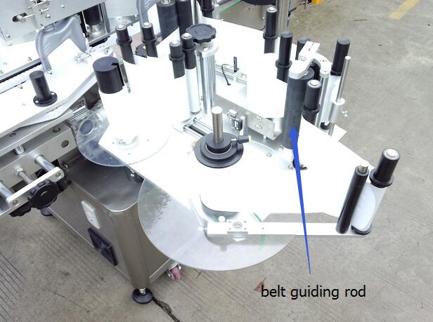 టర్న్ టేబుల్తో మ్యాజిక్ ఐ ఆటోమేటిక్ డబుల్ సైడ్ స్టిక్కర్ లేబులింగ్ మెషీన్ను ఆబ్జెక్ట్ గుర్తించింది