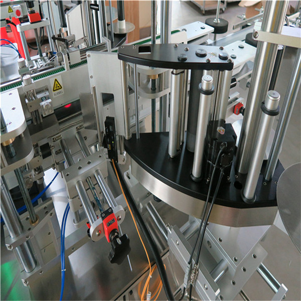 షాంపూ కాస్మెటిక్ బాటిల్ స్టిక్కర్ లేబులింగ్ మెషిన్ 30-100 మిమీ కంటైనర్ పొడవు