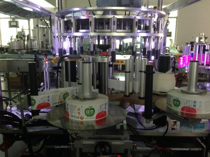 రోటరీ లేబులర్ ముందు మరియు వెనుక / మెడ మరియు ముందు వేగం 15000B / H CE ధృవీకరణ